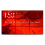 150" Matrix Videovegg 4K - 9x50" - Bilde 2