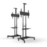 Rullestativ for skjerm  55" - 80" - Bilde 5