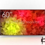 SWEDX SUPERSLIM 60" UHD 4K LED MONITOR